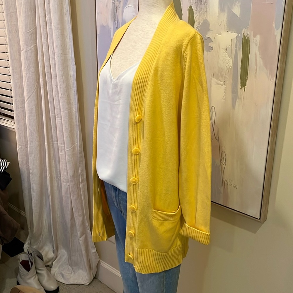 Pendleton Yellow Cardigan